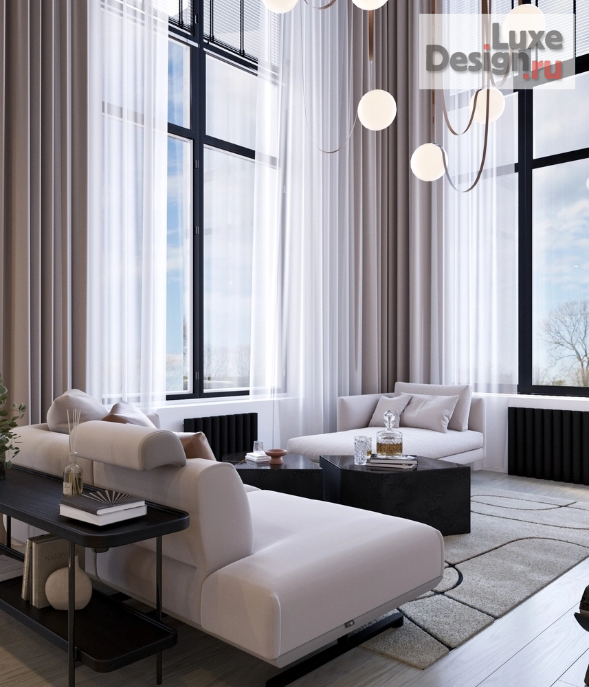 Дизайн интерьера загородного дома "Дом в Миллениум парк " (фото 4)