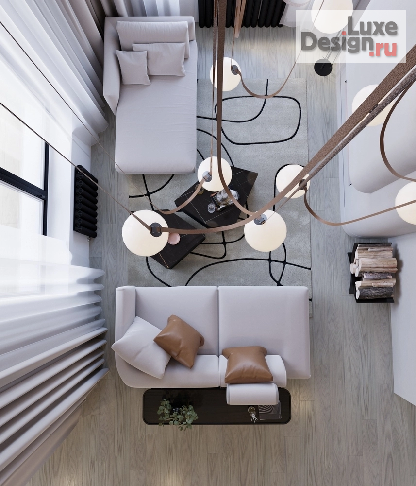 Дизайн интерьера загородного дома "Дом в Миллениум парк " (фото 3)