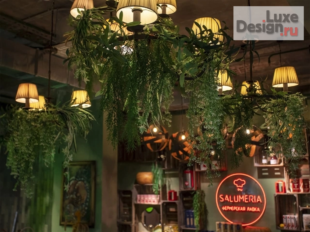 Дизайн интерьера кафе "SALUMERIA фермерская лавка, г. Казань" (фото 6)