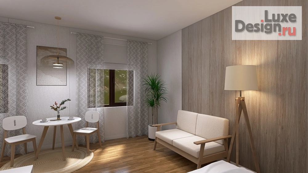 Дизайн интерьера хостела "Проект по строительству социального жилья в Уганде." (фото 2)