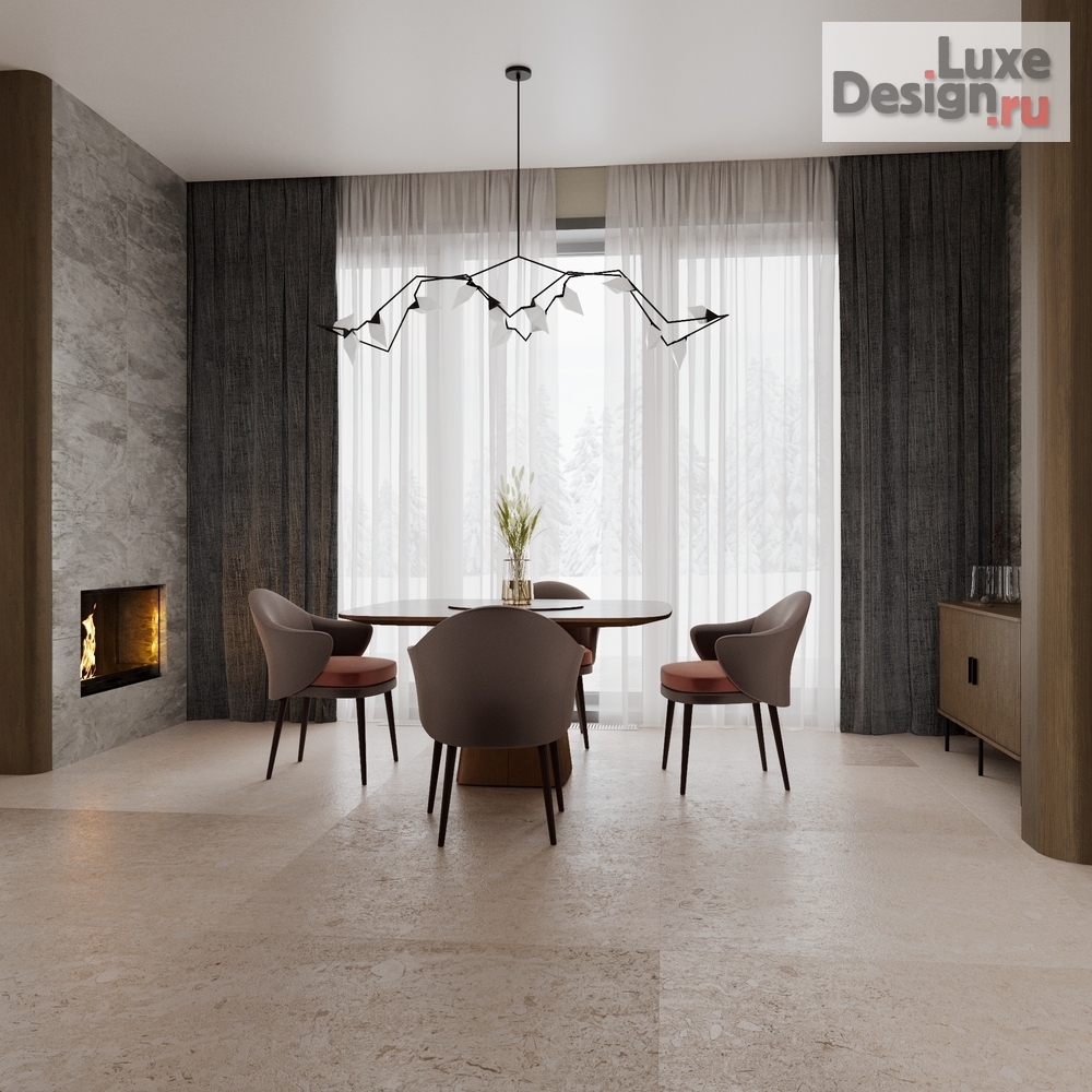 Дизайн интерьера загородного дома "Дом для семьи" (фото 3)