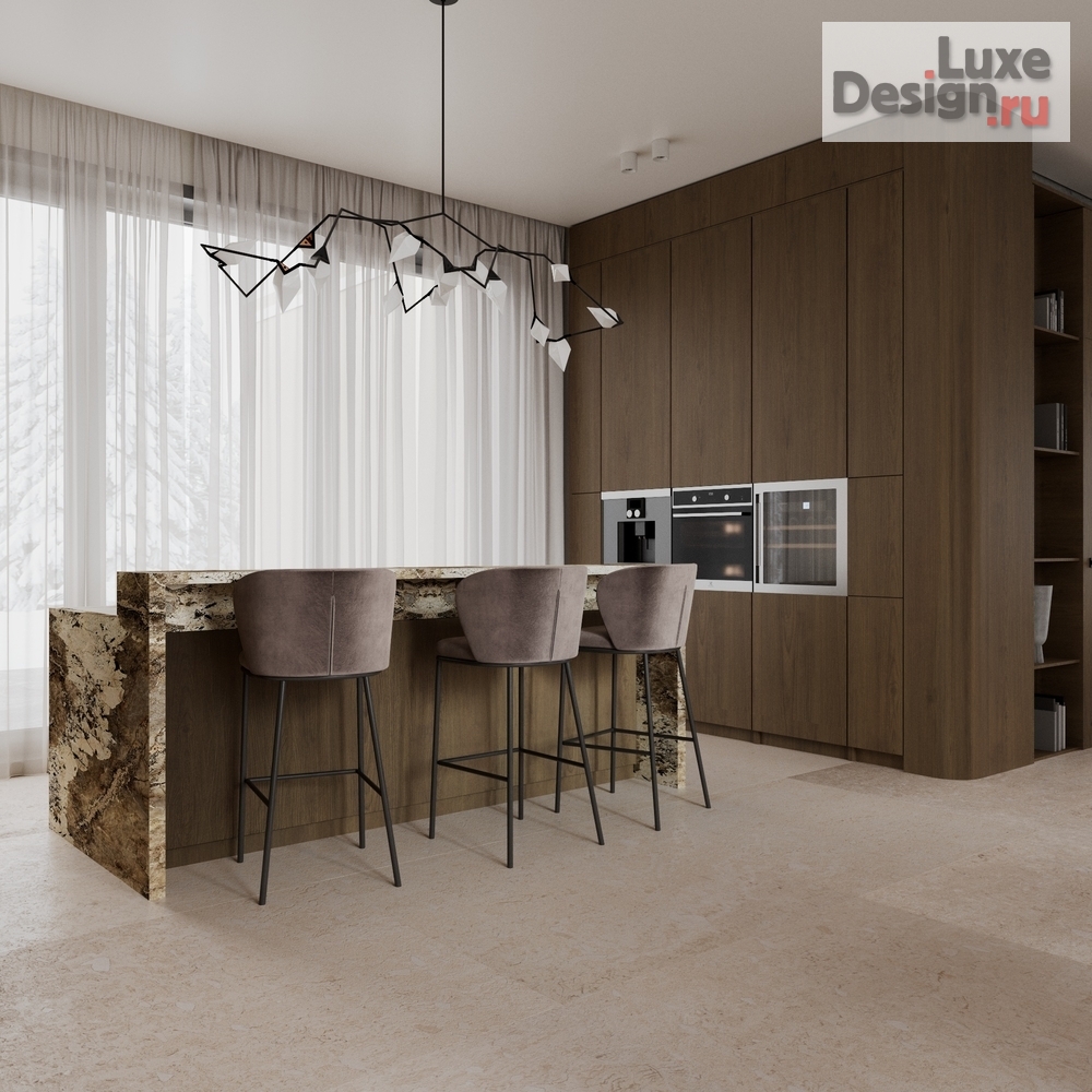 Дизайн интерьера загородного дома "Дом для семьи" (фото 7)