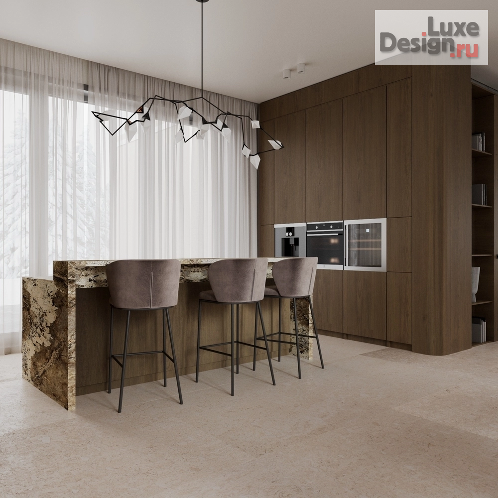 Дизайн интерьера загородного дома "Дом для семьи" (фото 7)