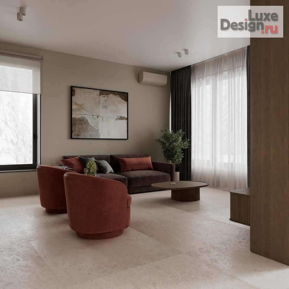 Дизайн интерьера загородного дома "Дом для семьи" (фото 14)