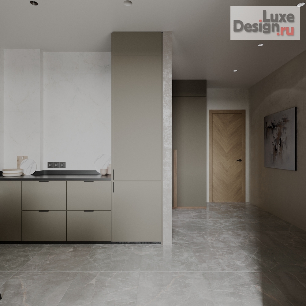 Дизайн интерьера двухкомнатной квартиры "Квартира для семьи из трёх человек" (фото 10)