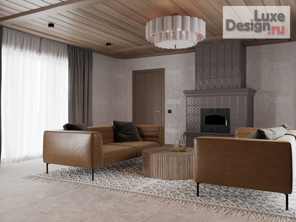 Дизайн интерьера загородного дома "Гостевой дом с сауной" (фото 2)