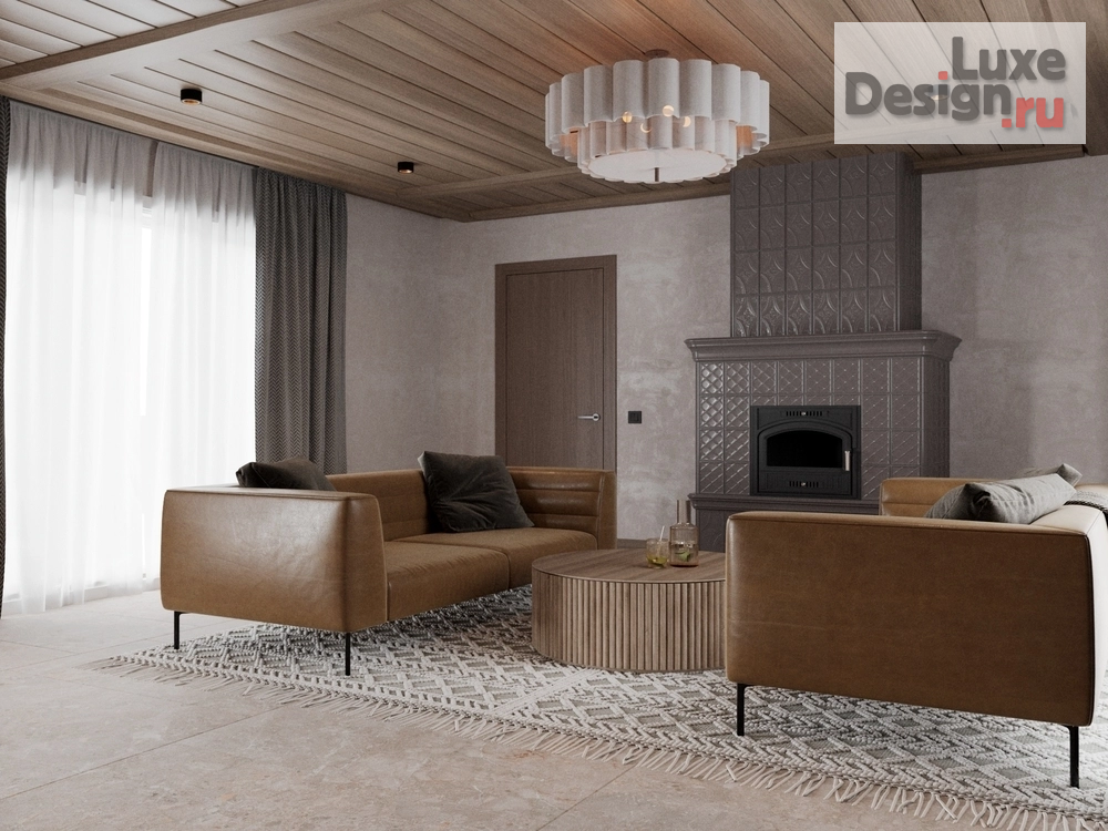 Дизайн интерьера загородного дома "Гостевой дом с сауной" (фото 2)