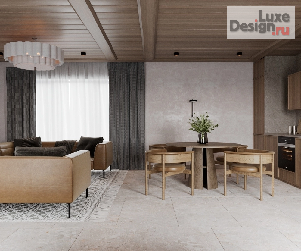 Дизайн интерьера загородного дома "Гостевой дом с сауной" (фото 3)