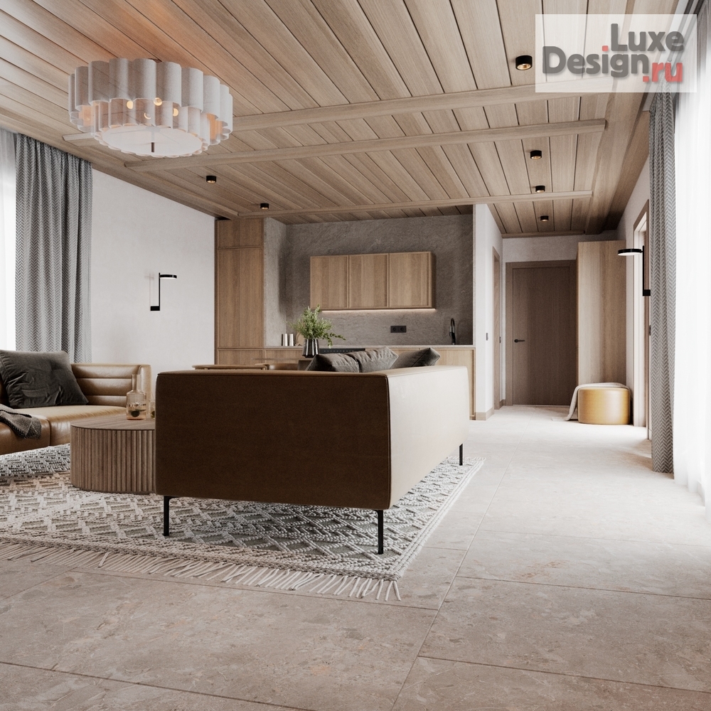 Дизайн интерьера загородного дома "Гостевой дом с сауной" (фото 4)