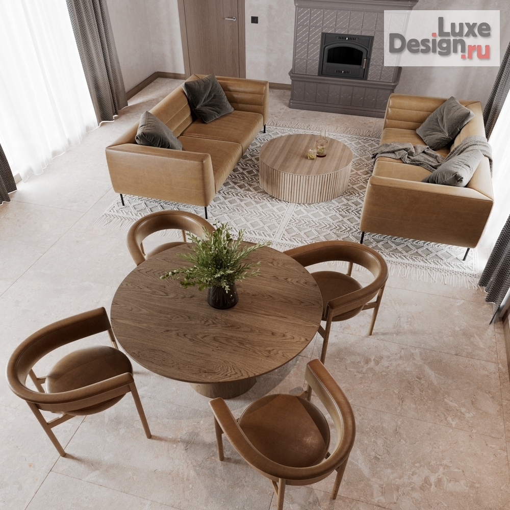 Дизайн интерьера загородного дома "Гостевой дом с сауной" (фото 6)