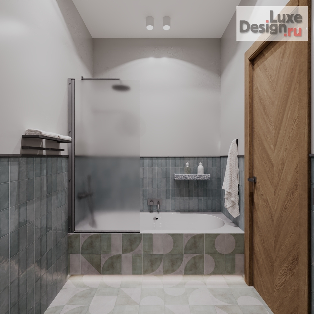 Дизайн интерьера двухкомнатной квартиры "Квартира для семьи из трёх человек" (фото 32)