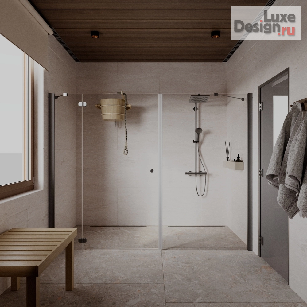 Дизайн интерьера загородного дома "Гостевой дом с сауной" (фото 10)