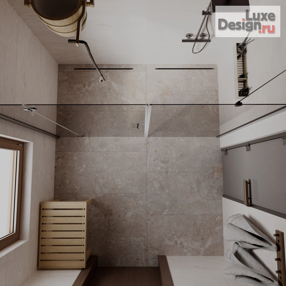 Дизайн интерьера загородного дома "Гостевой дом с сауной" (фото 11)