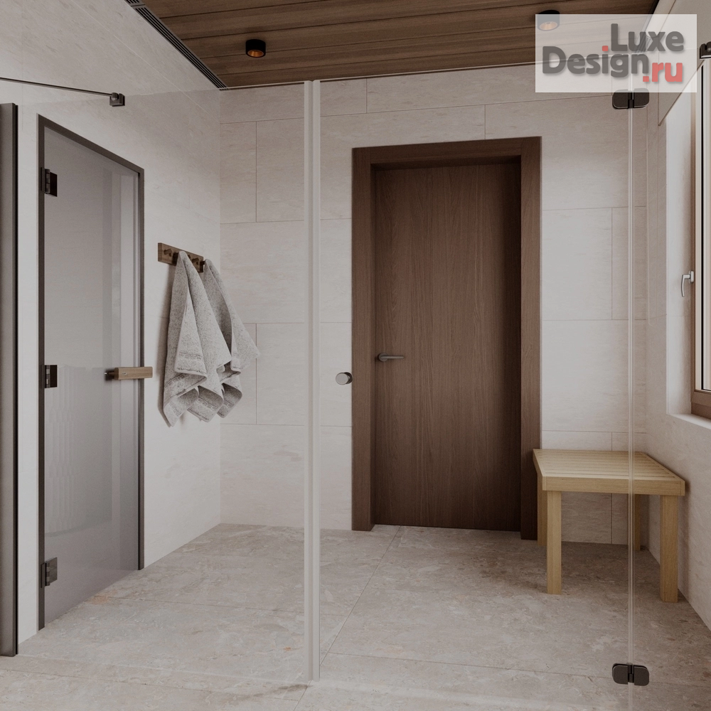 Дизайн интерьера загородного дома "Гостевой дом с сауной" (фото 17)