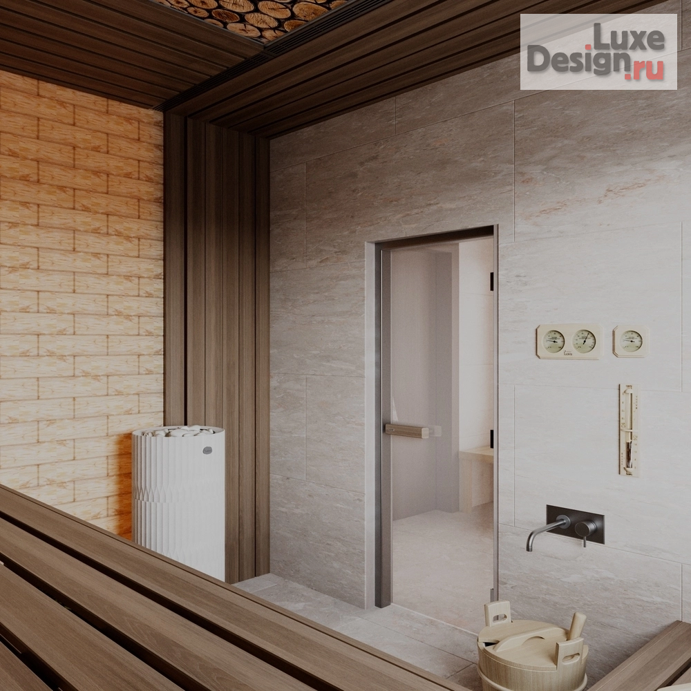 Дизайн интерьера загородного дома "Гостевой дом с сауной" (фото 13)