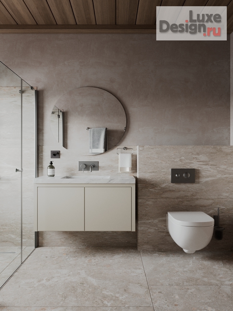 Дизайн интерьера загородного дома "Гостевой дом с сауной" (фото 21)