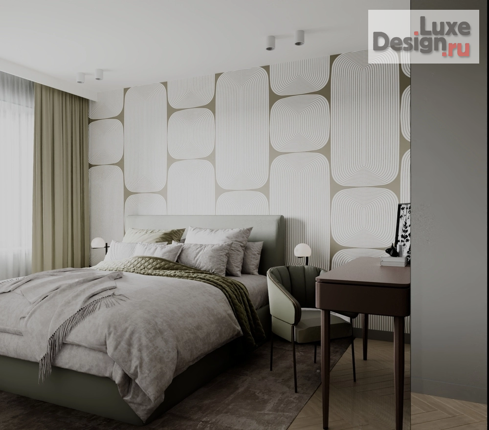 Дизайн интерьера двухкомнатной квартиры "Квартира для семьи из трёх человек" (фото 26)