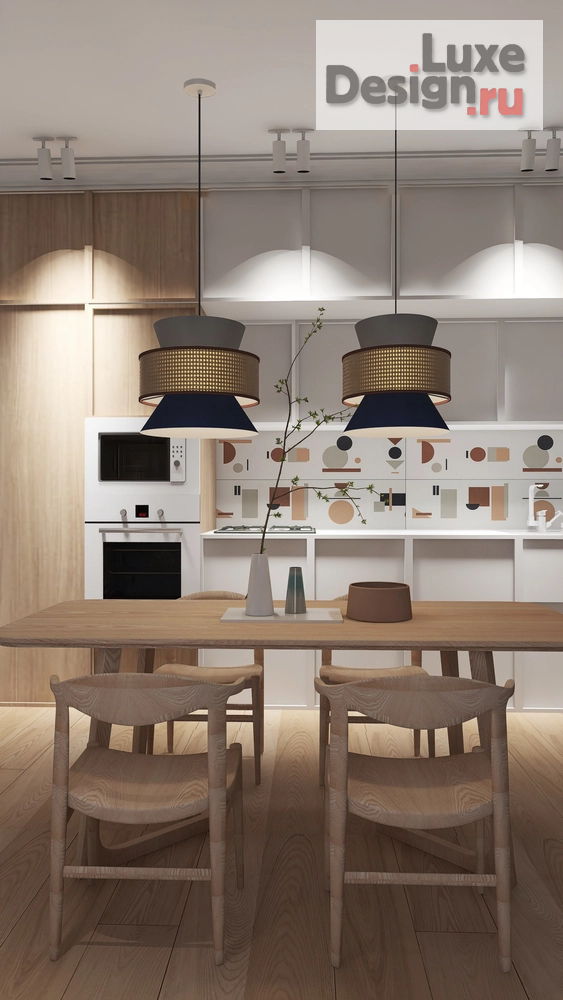 Дизайн интерьера трехкомнатной квартиры "Проект "Запрещено запрещать" ЖК «Headliner» 68 кв.м Москва" (фото 12)