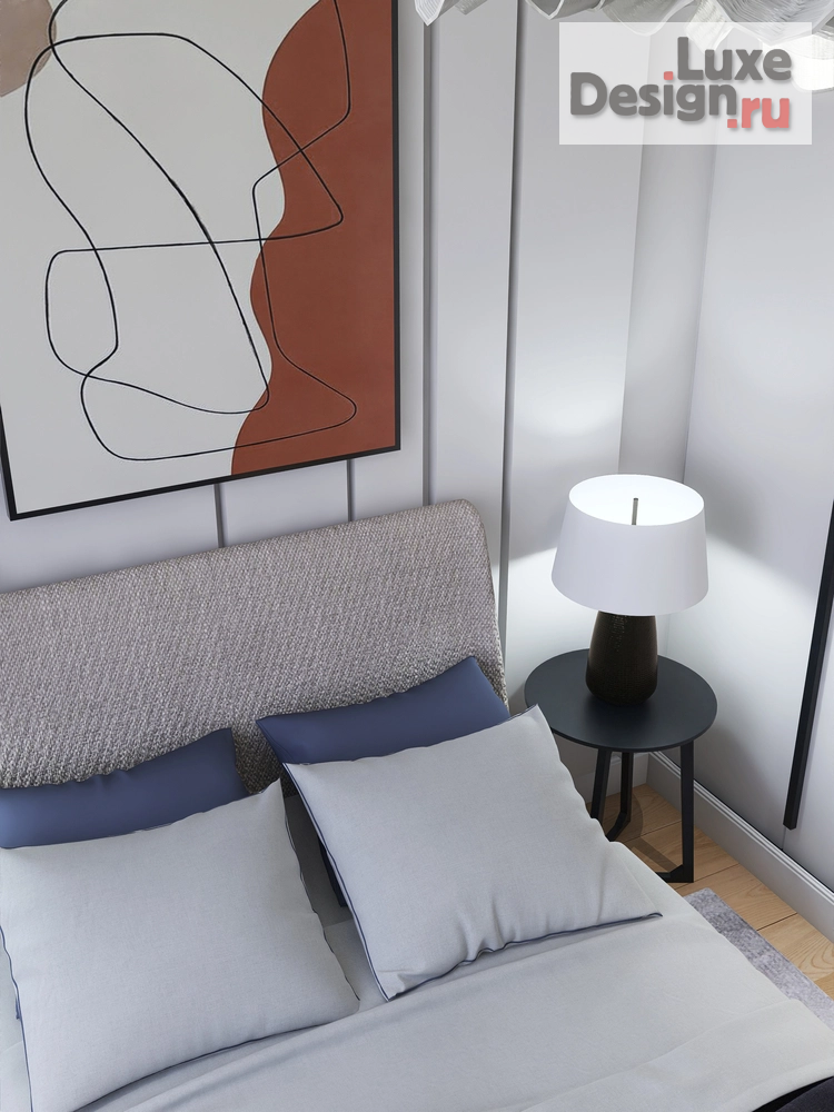 Дизайн интерьера трехкомнатной квартиры "Проект "Запрещено запрещать" ЖК «Headliner» 68 кв.м Москва" (фото 17)