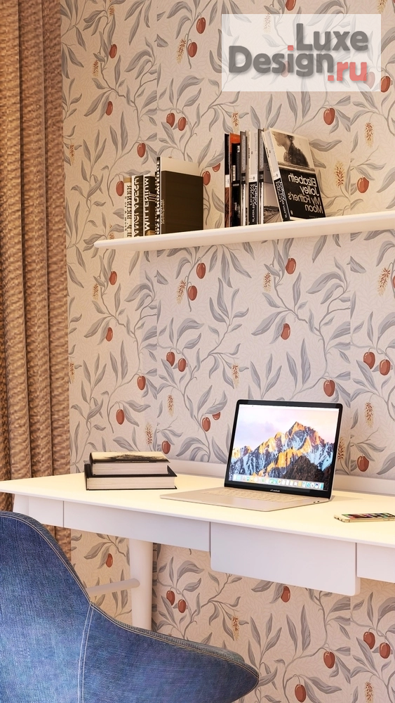 Дизайн интерьера трехкомнатной квартиры "Проект "Запрещено запрещать" ЖК «Headliner» 68 кв.м Москва" (фото 21)