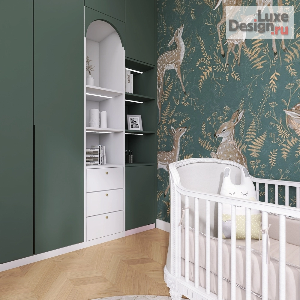 Дизайн интерьера трехкомнатной квартиры "Квартира ЖК  "Homecity" 60 кв м. для семьи из трех человек" (фото 4)