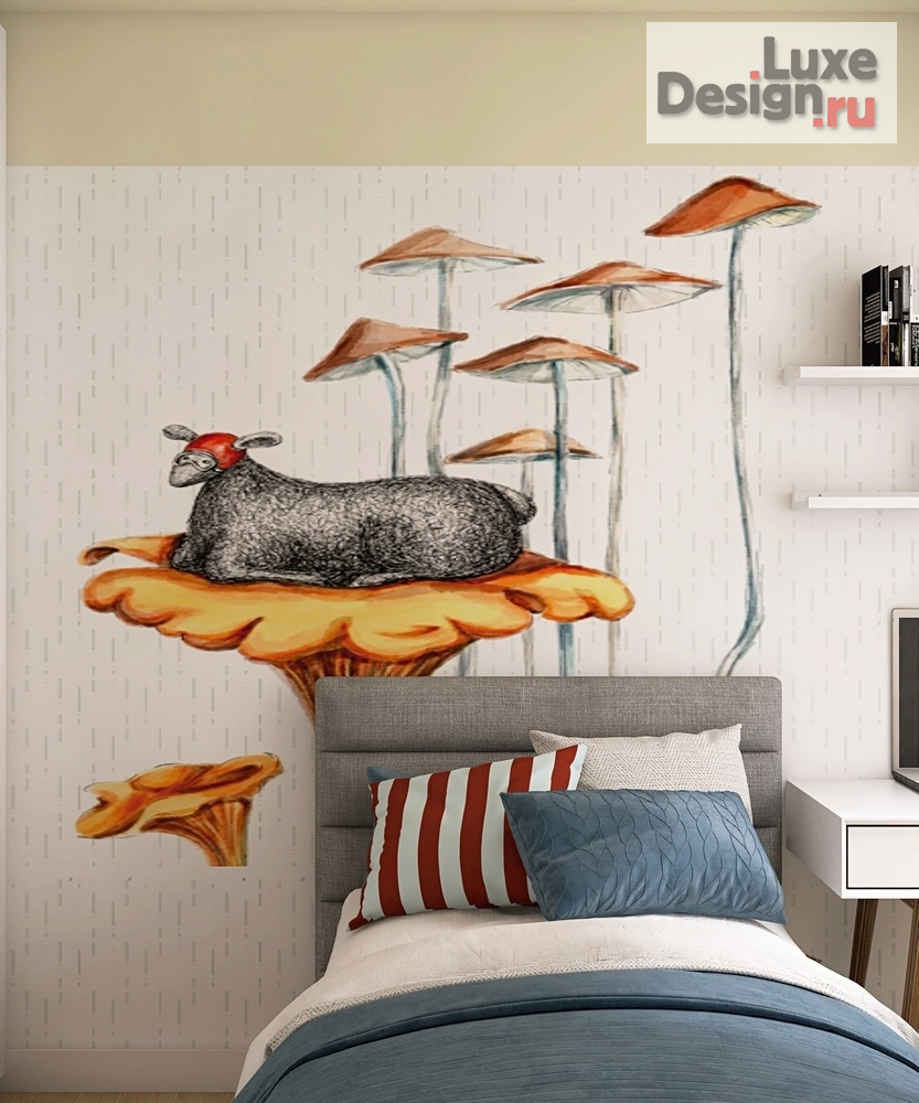 Дизайн интерьера однокомнатной квартиры "Жизнерадостная квартира 57 кв. м. в Москве" (фото 15)