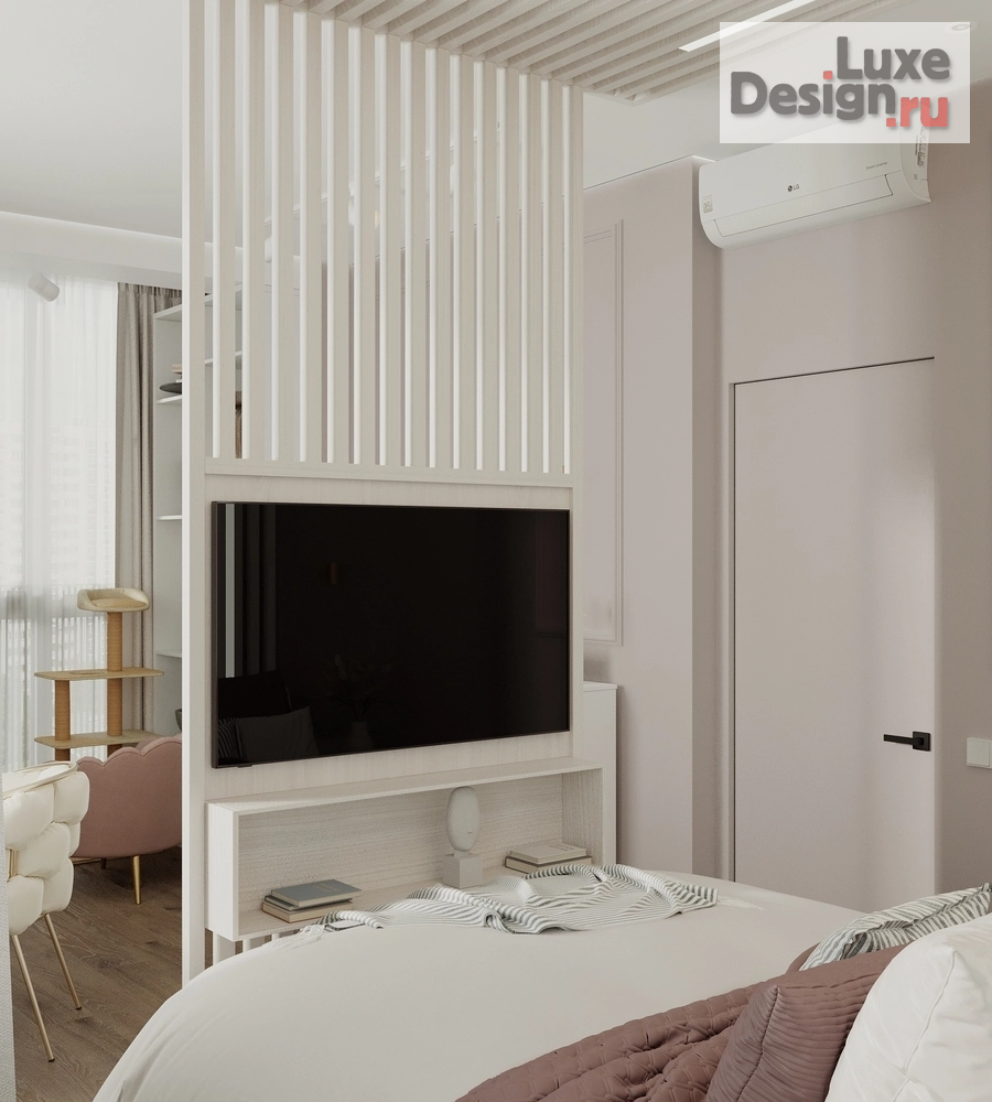 Дизайн интерьера трехкомнатной квартиры "Дизайн-проект кварты в современном стиле. ЖК "Испанские кварталы"" (фото 24)