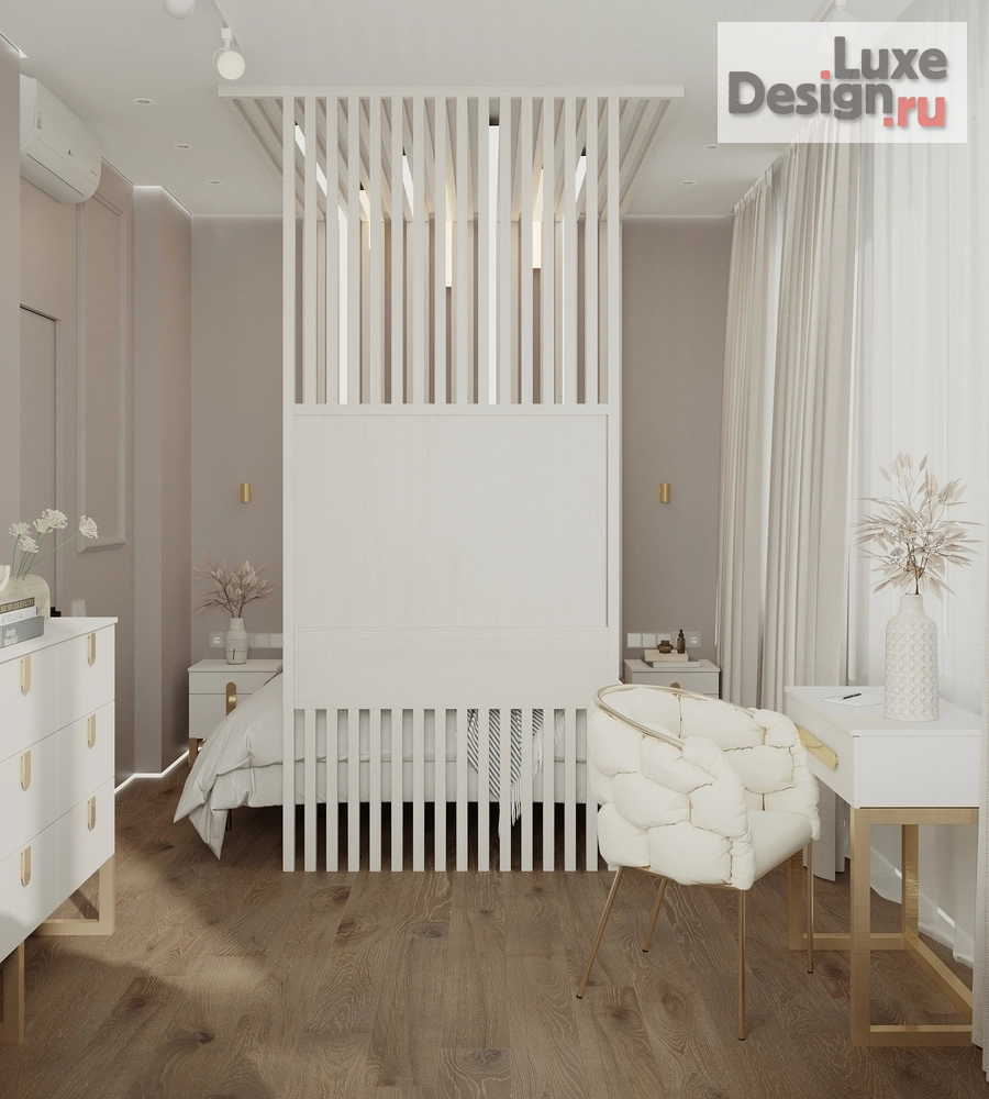 Дизайн интерьера трехкомнатной квартиры "Дизайн-проект кварты в современном стиле. ЖК "Испанские кварталы"" (фото 21)