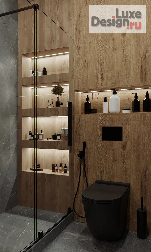 Дизайн интерьера трехкомнатной квартиры "Дизайн-проект кварты в современном стиле. ЖК "Испанские кварталы"" (фото 38)