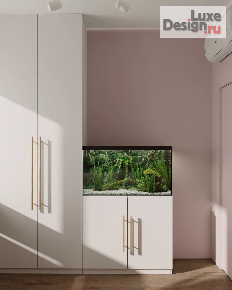 Дизайн интерьера трехкомнатной квартиры "Дизайн-проект кварты в современном стиле. ЖК "Испанские кварталы"" (фото 42)