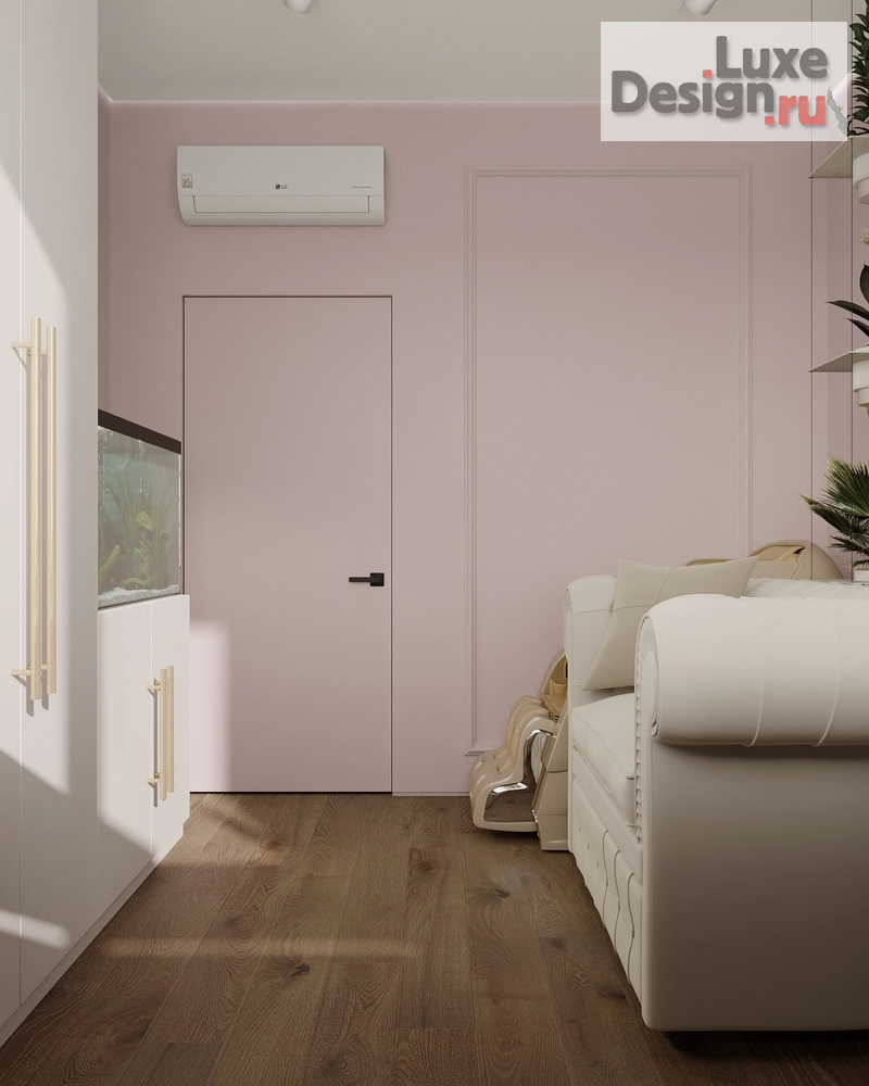 Дизайн интерьера трехкомнатной квартиры "Дизайн-проект кварты в современном стиле. ЖК "Испанские кварталы"" (фото 46)