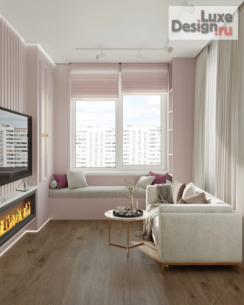 Дизайн интерьера трехкомнатной квартиры "Дизайн-проект кварты в современном стиле. ЖК "Испанские кварталы"" (фото 48)