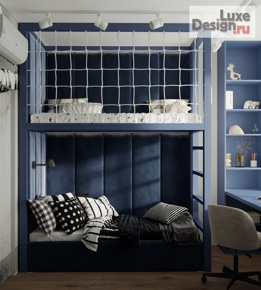 Дизайн интерьера трехкомнатной квартиры "Дизайн-проект кварты в современном стиле. ЖК "Испанские кварталы"" (фото 2)