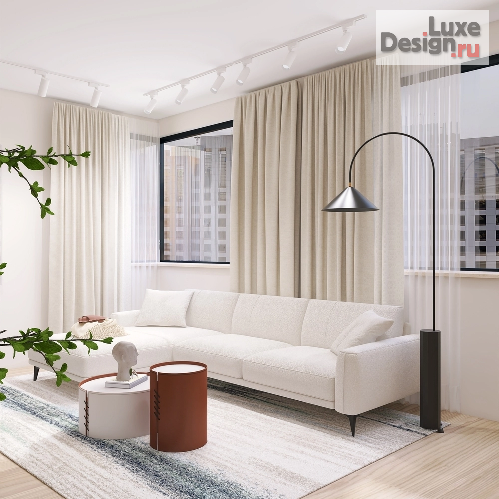 Частная архитектура "Дизайн квартиры в современном стиле с яркими акцентами" (фото 5)