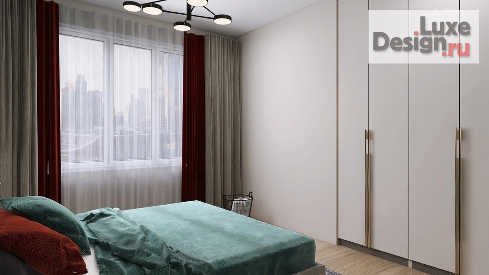 Частная архитектура "Дизайн квартиры в современном стиле с яркими акцентами" (фото 13)