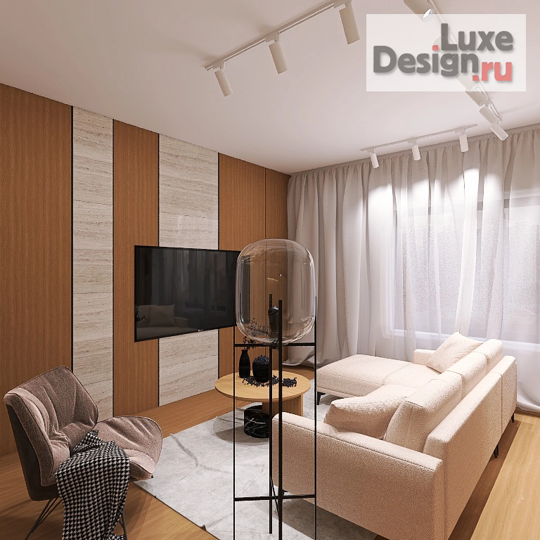 Дизайн интерьера двухкомнатной квартиры "Дизайн-проект квартиры в современном стиле" (фото 22)