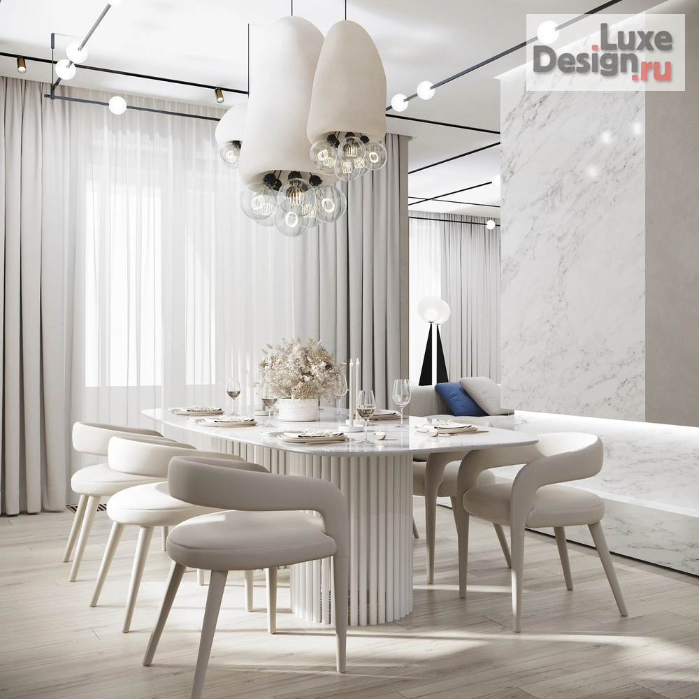 Дизайн интерьера трехкомнатной квартиры "Квартира ЖК Freedom" (фото 1)