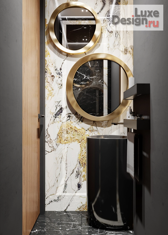 Дизайн интерьера четырехкомнатной квартиры "Квартира ЖК Праймпарк" (фото 33)