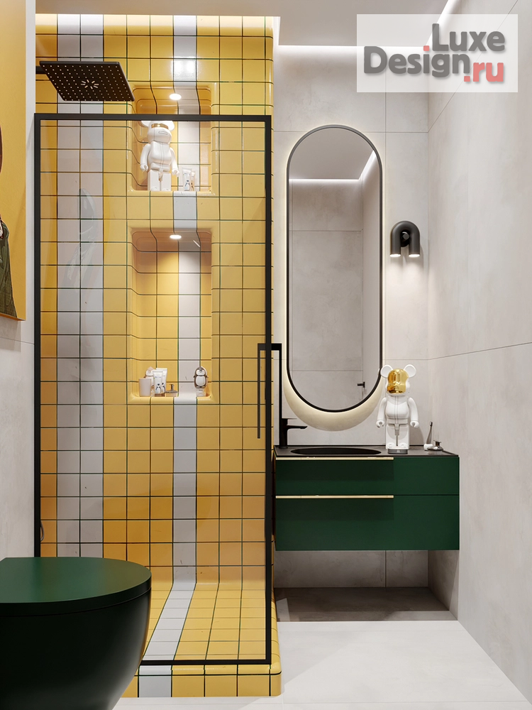 Дизайн интерьера четырехкомнатной квартиры "Квартира ЖК Праймпарк" (фото 25)