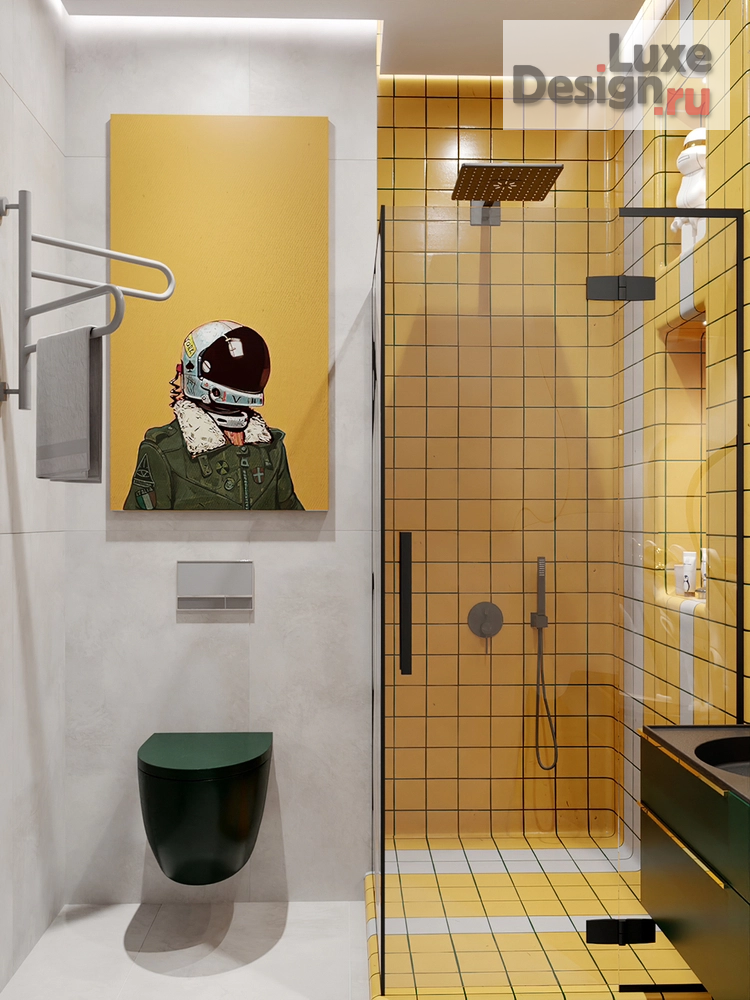 Дизайн интерьера четырехкомнатной квартиры "Квартира ЖК Праймпарк" (фото 26)