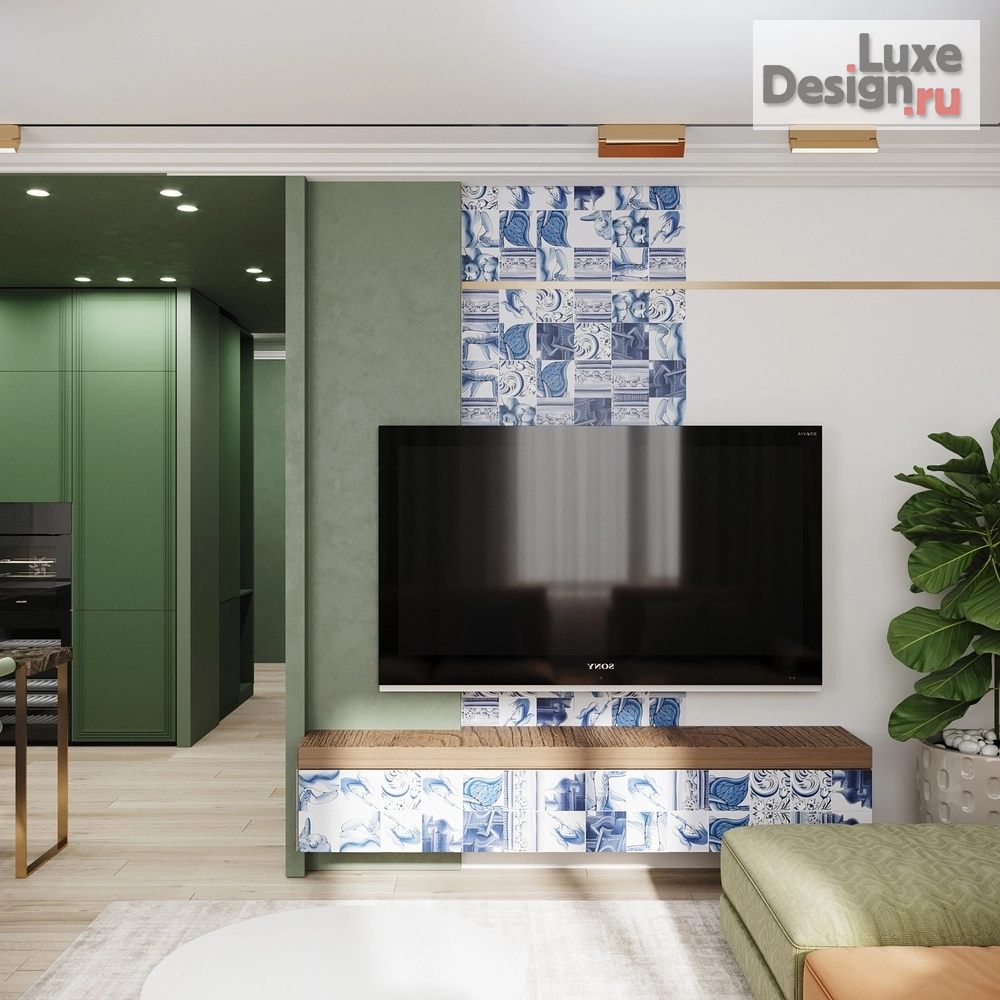 Дизайн интерьера двухкомнатной квартиры "Квартира ЖК Символ" (фото 5)