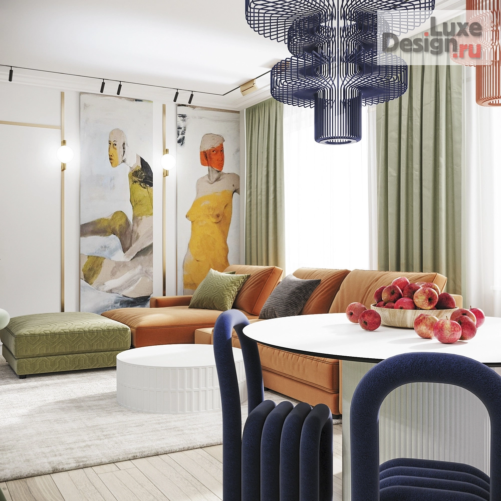 Дизайн интерьера двухкомнатной квартиры "Квартира ЖК Символ" (фото 9)