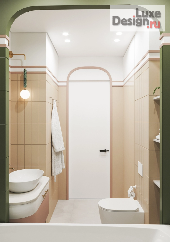 Дизайн интерьера двухкомнатной квартиры "Квартира ЖК Символ" (фото 13)