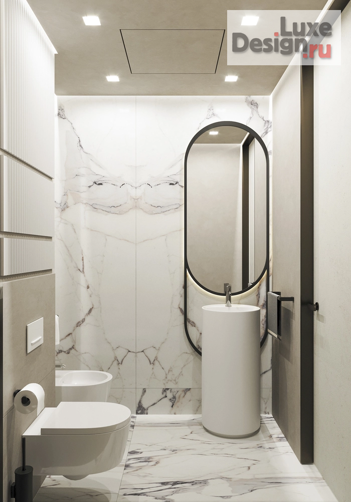 Дизайн интерьера трехкомнатной квартиры "Квартира ЖК Freedom" (фото 20)