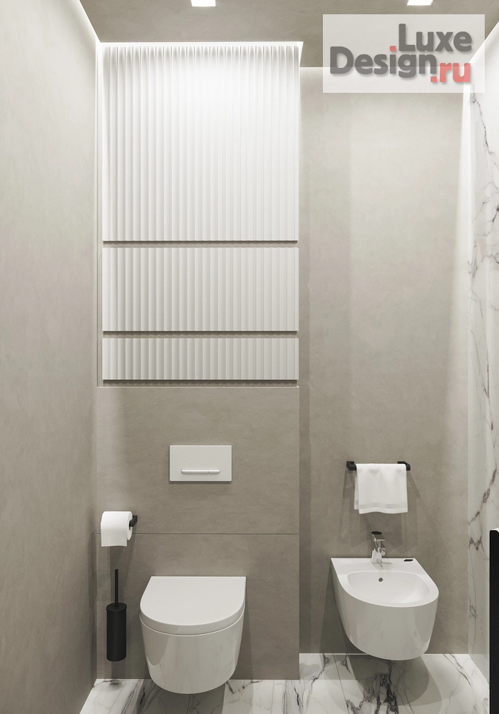 Дизайн интерьера трехкомнатной квартиры "Квартира ЖК Freedom" (фото 21)