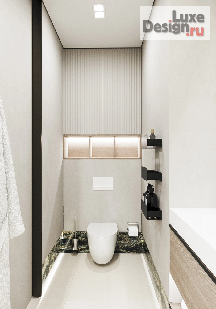 Дизайн интерьера трехкомнатной квартиры "Квартира ЖК Freedom" (фото 23)