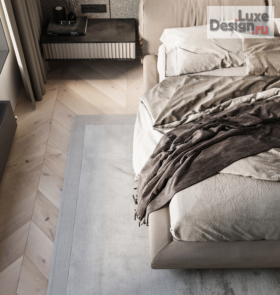 Дизайн интерьера двухкомнатной квартиры "ЖК ВТБ Арена парк (65 m²)" (фото 11)