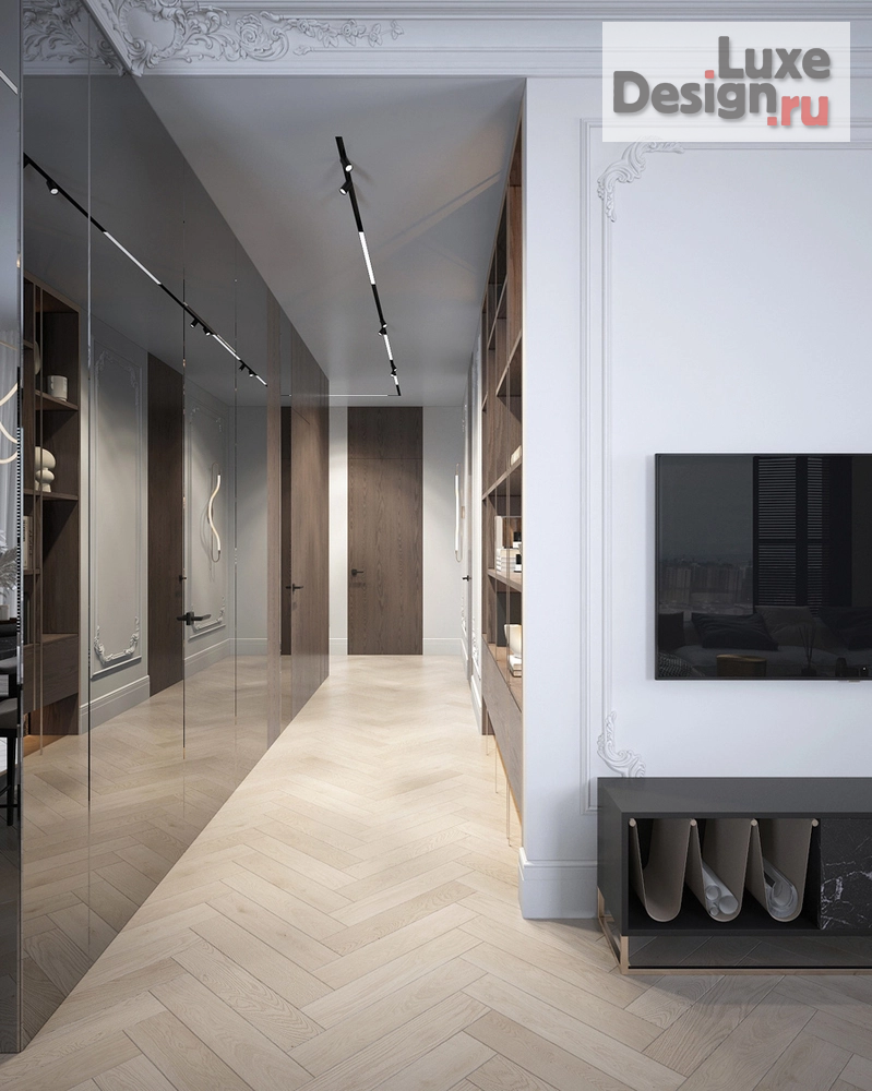 Дизайн интерьера трехкомнатной квартиры "ЖК Вишневый сад" (фото 10)