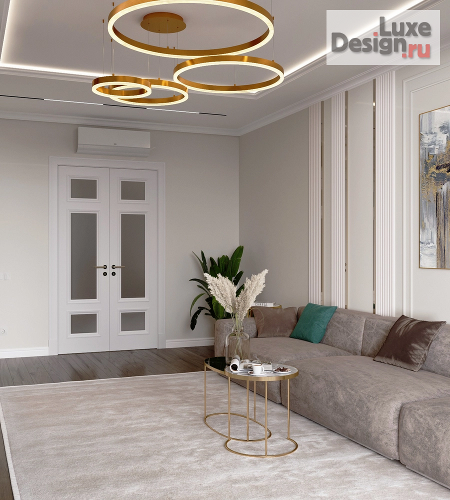 Дизайн интерьера трехкомнатной квартиры "ЖК Headliner (108 m²)" (фото 16) от дизайнера Шуманская Дарья Дизайн интерьера трехкомнатной квартиры "ЖК Headliner (108 m²)" (фото 16)