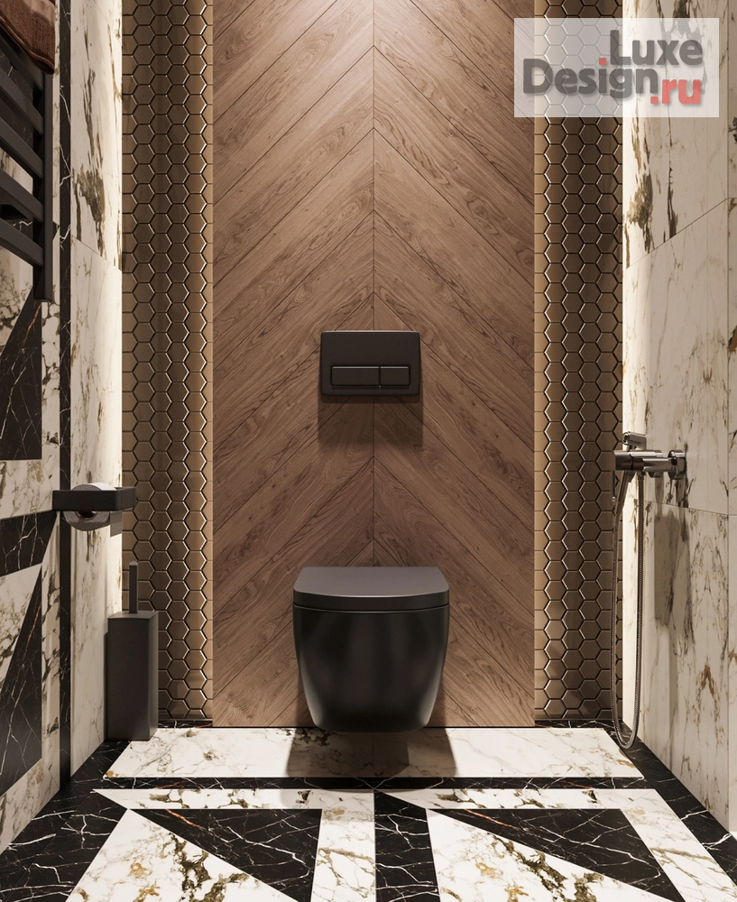 Дизайн интерьера двухкомнатной квартиры "ЖК ВТБ Арена парк (65 m²)" (фото 17)